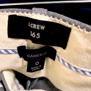 J Crew Cameron slim cropped pants size 0